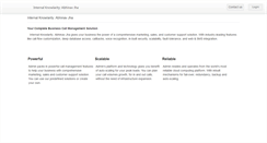 Desktop Screenshot of abhinav.internal.knowlarity.com